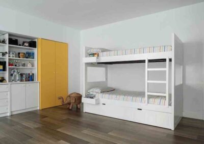 Reforma integral madrid local convertido en vivienda dormitrio infantil